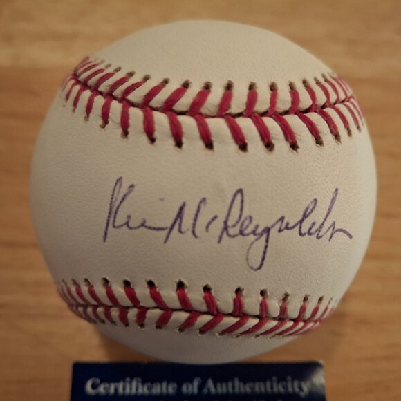 Kevin McReynolds New York Mets Autographed Baseball Authenticated by PSA - Picture 2 of 6